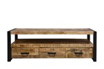 Meuble-TV-3-tiroirs-Sohoto-bois-massif-manguier-150cm-Idea