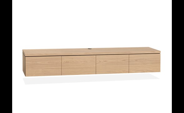 Meuble-TV-4-portes-Keswick-melamine-Blond-Oak-Maxfurn