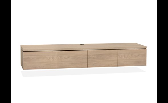 Meuble-TV-4-portes-Keswick-melamine-misty-oak-Maxfurn