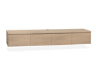 Meuble-TV-4-portes-Keswick-melamine-misty-oak-Maxfurn