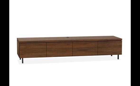 Meuble-TV-4-portes-pieds-Keswick-melamine-dark-almond-Maxfurn