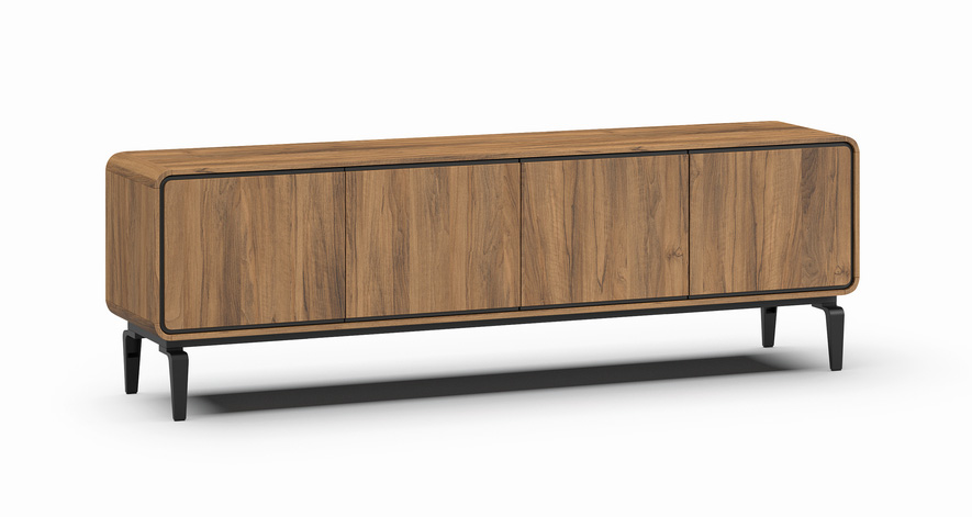 Meuble-TV-4portes-215cm-Lago-LB2-brun-K810BL-01