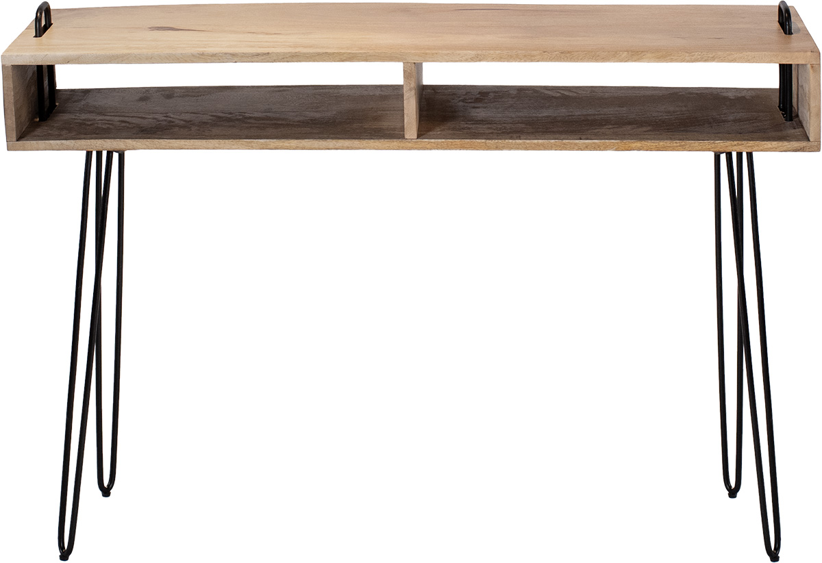 Meuble-TV-Blaze-bois-mango-iron-115cm-120cm-front-Authentic-Orient