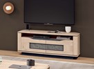 Meuble-TV-Bombay-BB07-chene-nautrel-FR1-chene-gris-BO01-140cm-Cacio