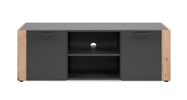 Meuble-TV-Cento-56A-anthracite-chene-artisan-front-Finori