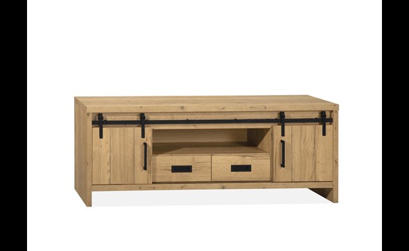 Meuble-TV-Cottage-lamulux-natur-197cm-Maxfurn