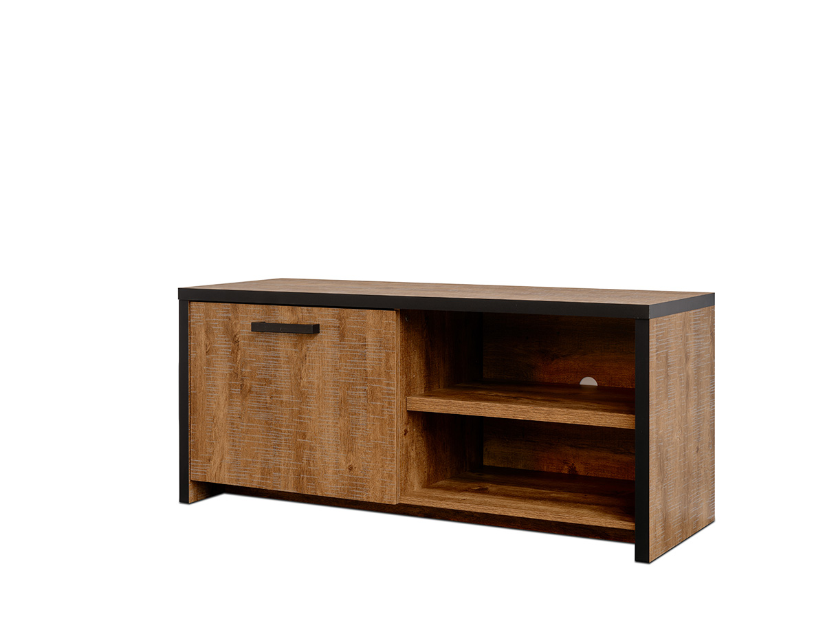Meuble-TV-Esther-decor-chene-industriel-126cm-Oosterlynck