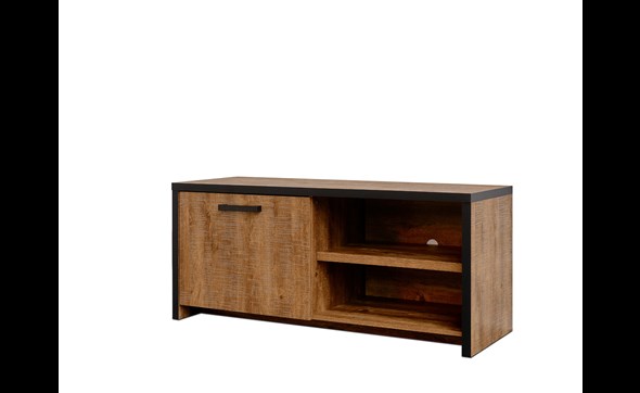 Meuble-TV-Esther-decor-chene-industriel-126cm-Oosterlynck