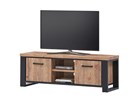 Meuble-TV-Estrella-decor-bois-industrial-oak-noir-160cm-01-Oosterlynck