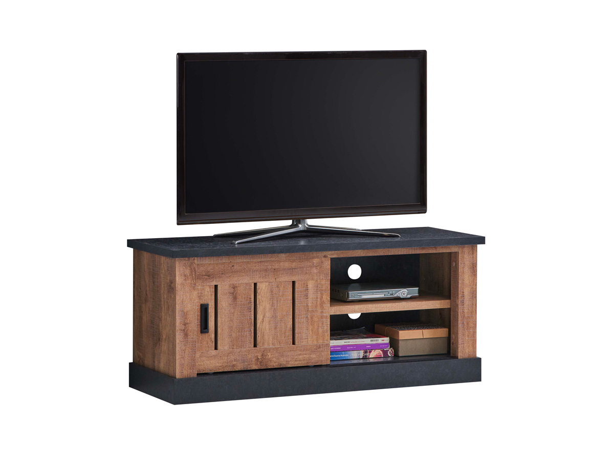 Meuble-TV-Etienne-decor-bois-industrial-oak-132cm-Oosterlynck