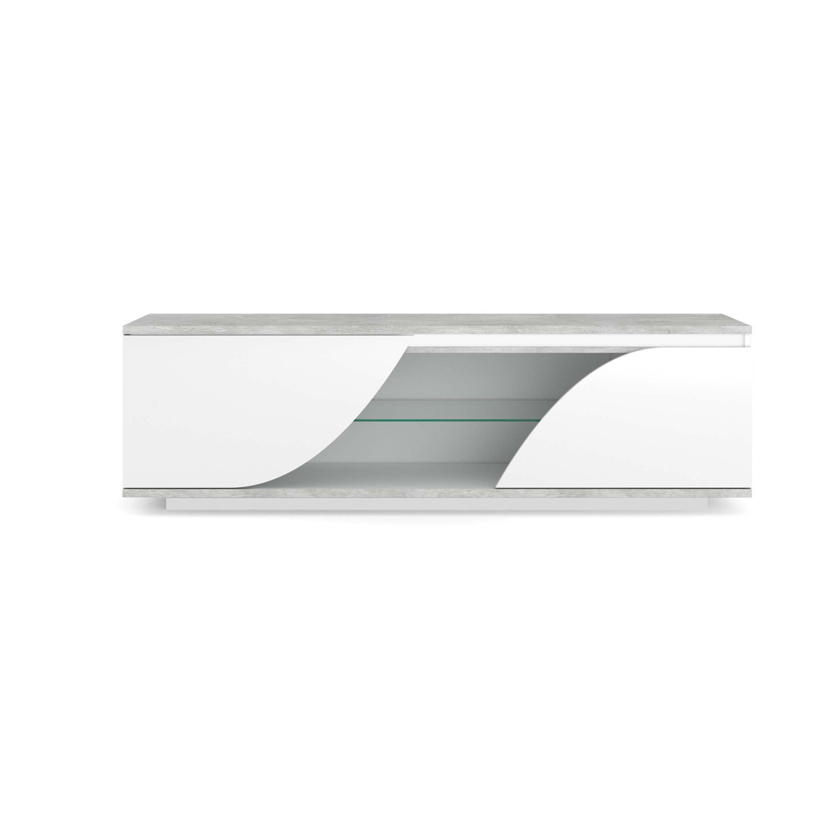 Meuble-TV-Goya-2po-1n-N°06-23SA3320-laque-Sciae