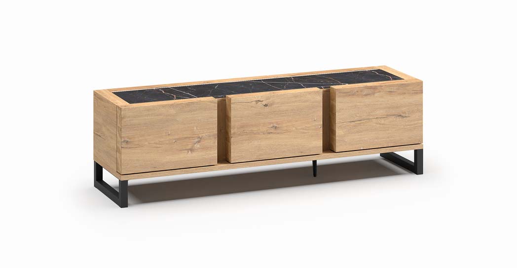 Meuble-TV-LB3-Grando-millenium-oak-nature-zebra-marble-EVAN-01