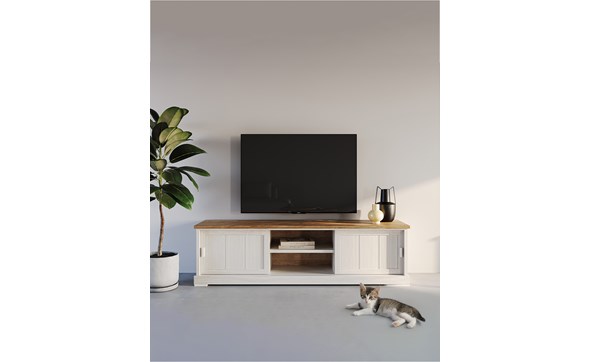 Meuble-TV-Patio-LB2-K468-lariks-old-teak-209cm-Evan