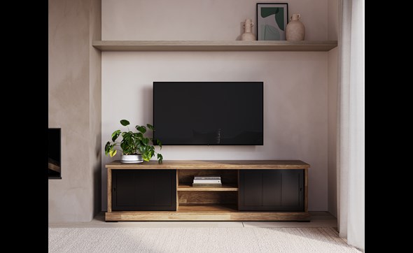 Meuble-TV-Patio-LB2-K674-old-teak-black-209cm-Evan