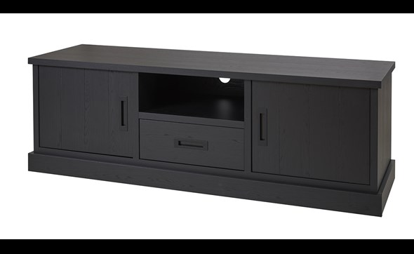 Meuble-TV-Raphael-decor-noir-Nox-166cm-01-Bauwens