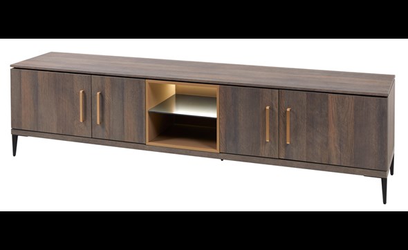 Meuble-TV-Star-LB1-decor-bois-golden-oak-245cm-Evan