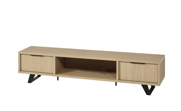 Meuble-TV-Veneto-LB7-melamine-elegant-black-oak-K726-Meubar