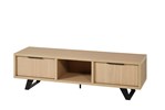 Meuble-TV-Veneto-LB8-melamine-elegant-black-oak-K726-Meubar