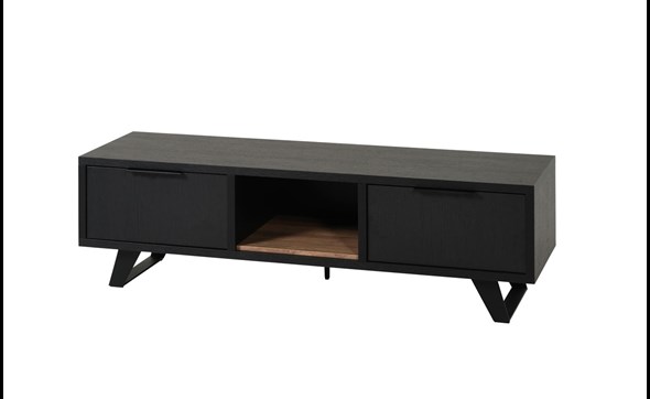 Meuble-TV-Veneto-LB8-melamine-elegant-black-old-teak-K717-01-Meubar