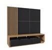 Meuble-TV-panneau-mural-unite-mural-4-panneaux-Celine-wotan-oak-black-mat-perspective-Helvetia