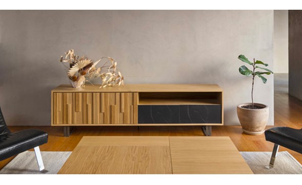 Meuble-TV-table-de-salon-Everest-chene-dore-ceramique-keyla-fer-gris-graphite-ambi-01-Zagas