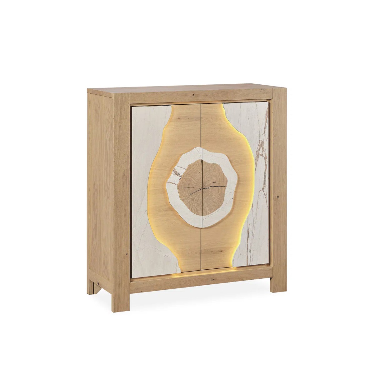 Meuble-entree-Minerale-211510-chene brosse-ceramique beige-01-Girardeau