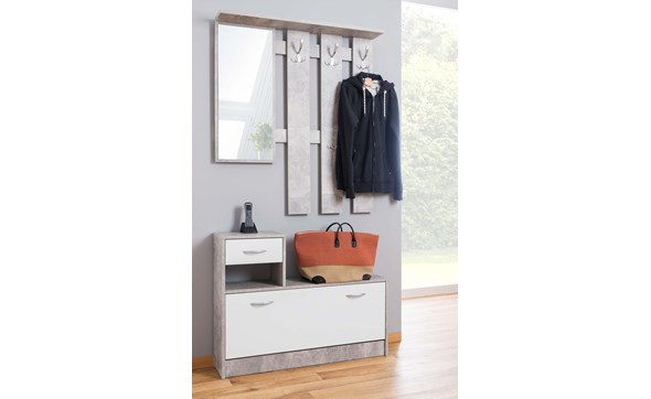 Meuble-entree-Rudolf-decor-beton-blanc-100cm-ambi-Finori