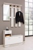 Meuble-entree-Rudolf-decor-chene-fresko-blanc-100cm-ambi-FInori