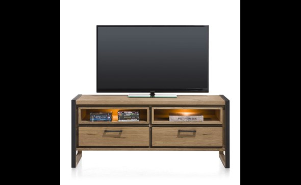 Meuble-tv-36336-Metalo-lowboard-140-front-Henders-Hazel