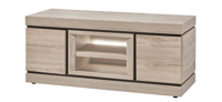 Meuble-tv-Belluno-decor-chene-clair-K541-TV1-137cm-Evan