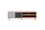 Meuble-tv-Epik-55-decor-bois-elegance-endgrain-gris-160cm-front-Finori