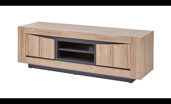 Meuble-tv-Nelson-decor-french-oak-160cm-Bauwens-GBO