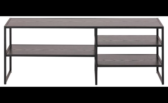 Meuble-tv-Seaford-84628-ash-black-base-metal-powder-coated-front-Actona