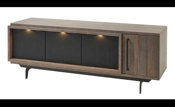 Meuble-tv-Trentino-174cm-TV7-golden-oak-matt-black-Meubar