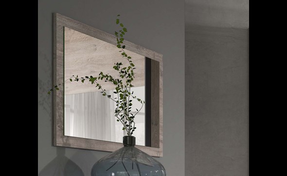 Miroir-Tiffany-decor-chene-chateau-100cm-Dullaert