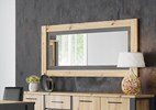 Miroir-pour-buffet- Eden-decor-papier-coloris-jesion-portland-dab-artisan-Divaco