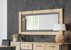 Miroir-pour-buffet- Eden-decor-papier-coloris-jesion-portland-dab-artisan-Divaco