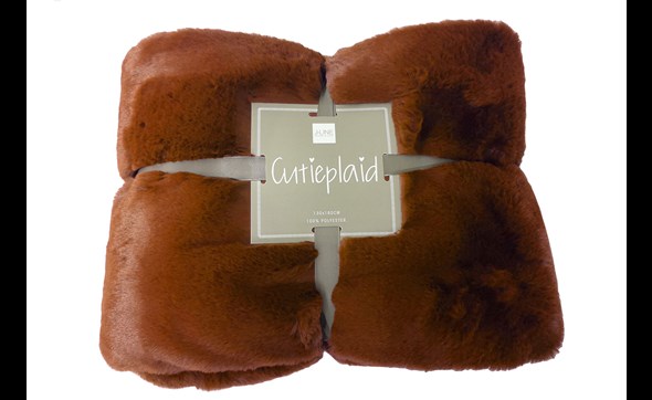 Plaid-Cutie-18092-polyester-sienna-marron-Jolipa