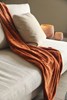 Plaid-Microfibre-Grand-Luxe-8831-Cognac-Vandersickel