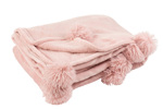 Plaid-Pompon-3480-Polyester-Rose-Bebe-01-Jolipa
