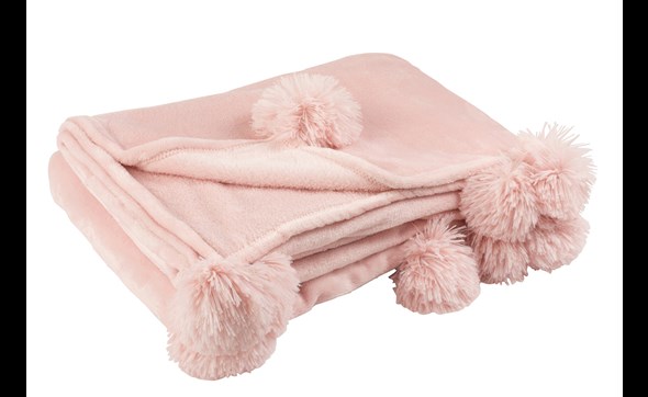 Plaid-Pompon-3481-Polyester-Rose-Poudre-01-Jolipa