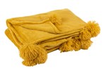 Plaid-Pompon-3484-Polyester-Ocre-01-Jolipa