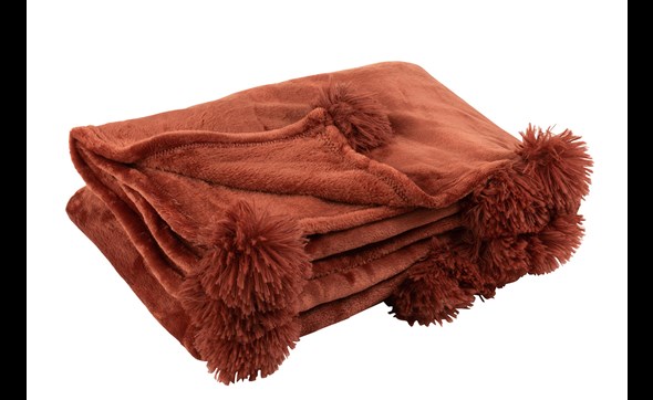 Plaid-Pompon-3486-Polyester-Marsala-01-Jolipa