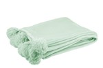 Plaid-pompon-88504-polyester-vert-clair-01-Jolipa