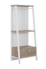 Portant-Marcel-decor-chene-blond-blanc-Gautier