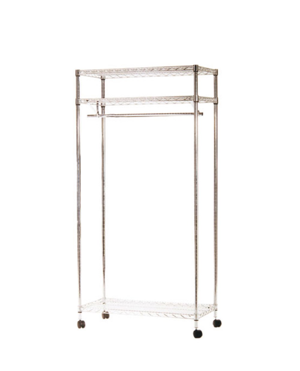 Portant-roulettes-Mades-decor-alu-91cm-43089-Haku