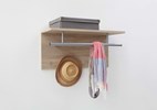 Portemanteau-murale-Spot-decor-chene-72cm-FMD