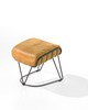 Pouf-Sunday-tissu-jaune-Comodi-Sofa
