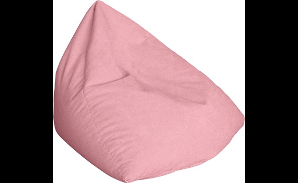 Pouf-Zitzak-Pyramid-tissu-cassis-coral-311-01-Comodi-Sofa