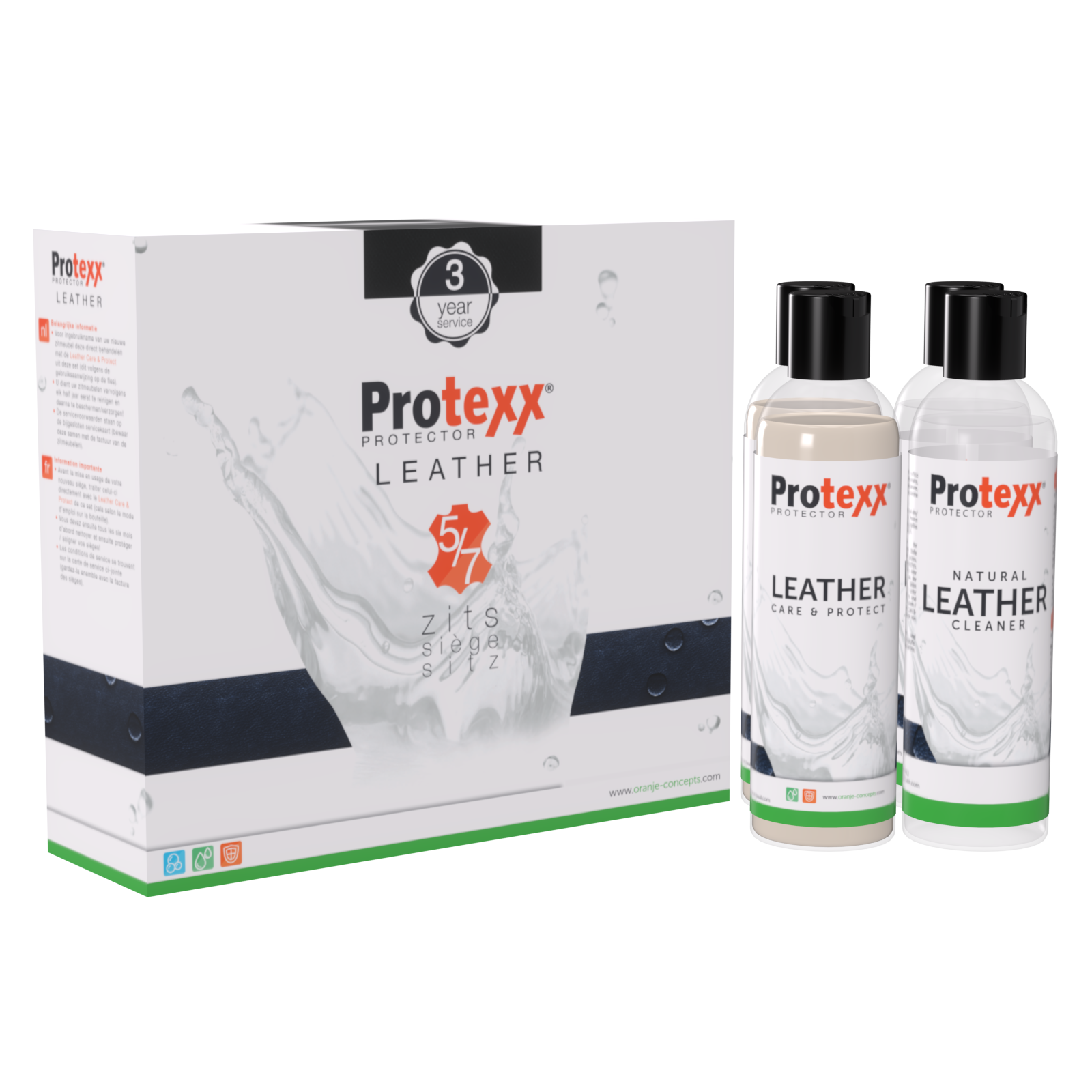 Protexx-leather-5-7-places-garantie-3-ans-Oranje-2024.08